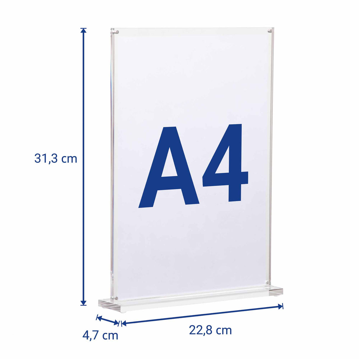 Naga A/S Akryl bordskilt A4 MAULvision – Kontorartikler (billede 2)