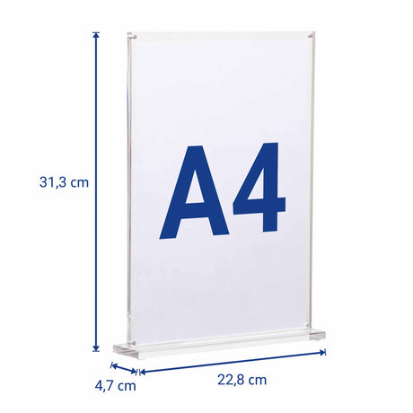 Naga A/S Akryl bordskilt A4 MAULvision – Kontorartikler (billede 2)