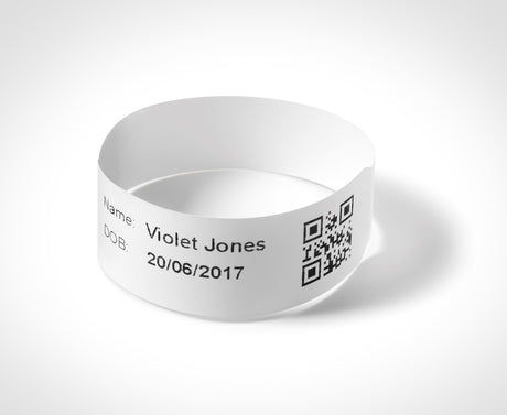 Brother Wristband, Infant, Adhesive 165mmx20mm, 250 per roll (4) – Etiketter (billede 2)