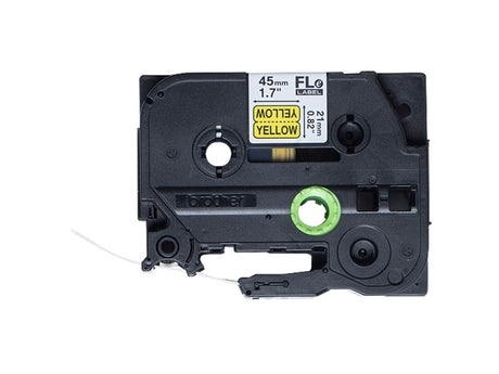 FLe-6511 gul tape in label size 2,1 cm, 45 mm – image 1