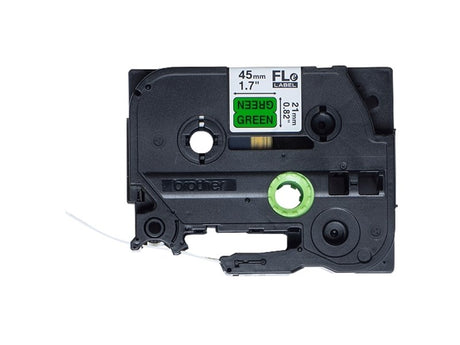 FLe-7511 grøn tape in label size 2,1 cm, 45 mm – image 1