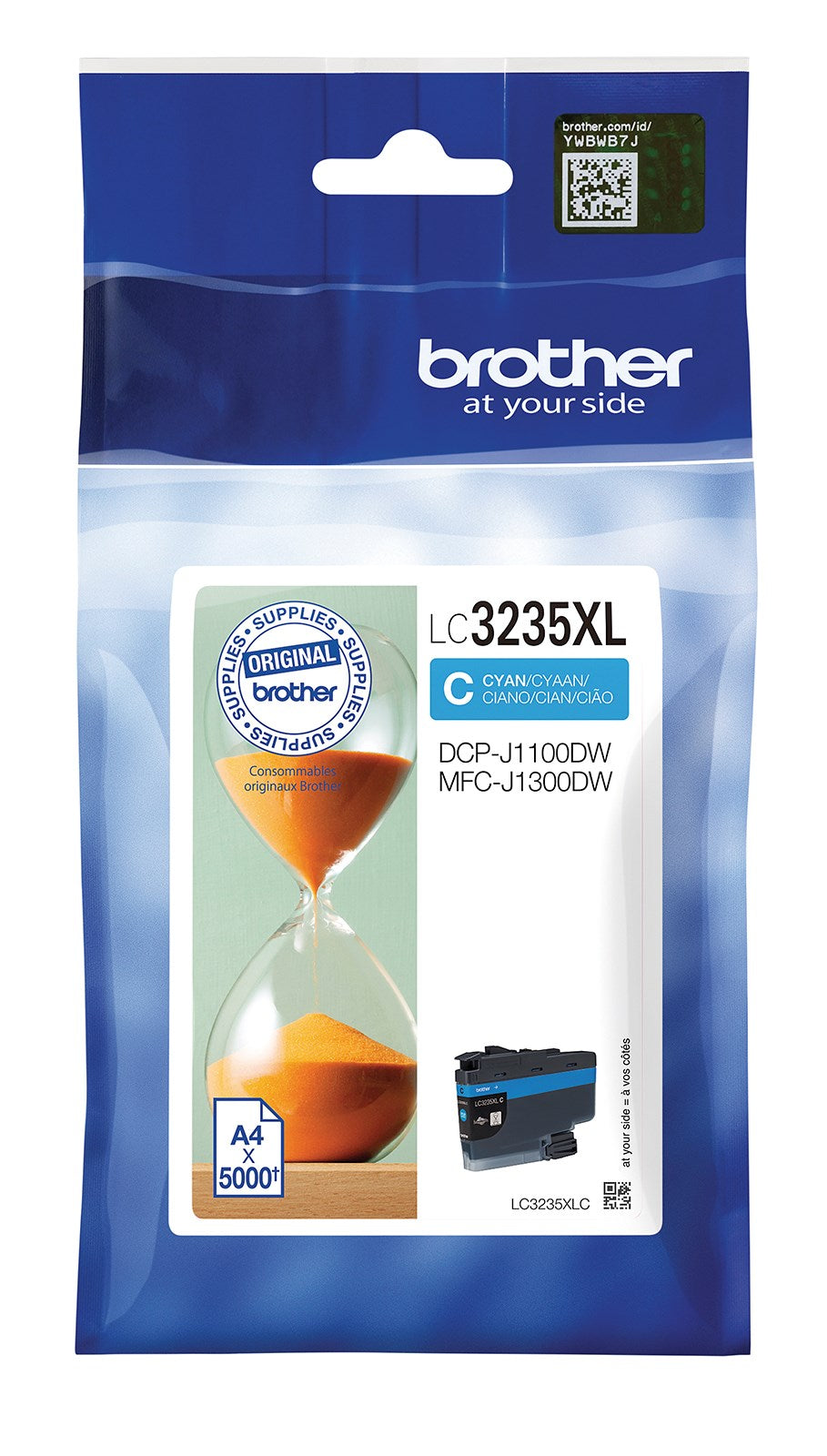 Brother LC3235XLC ink cartridge cyan 5K – Blækpatroner (billede 2)