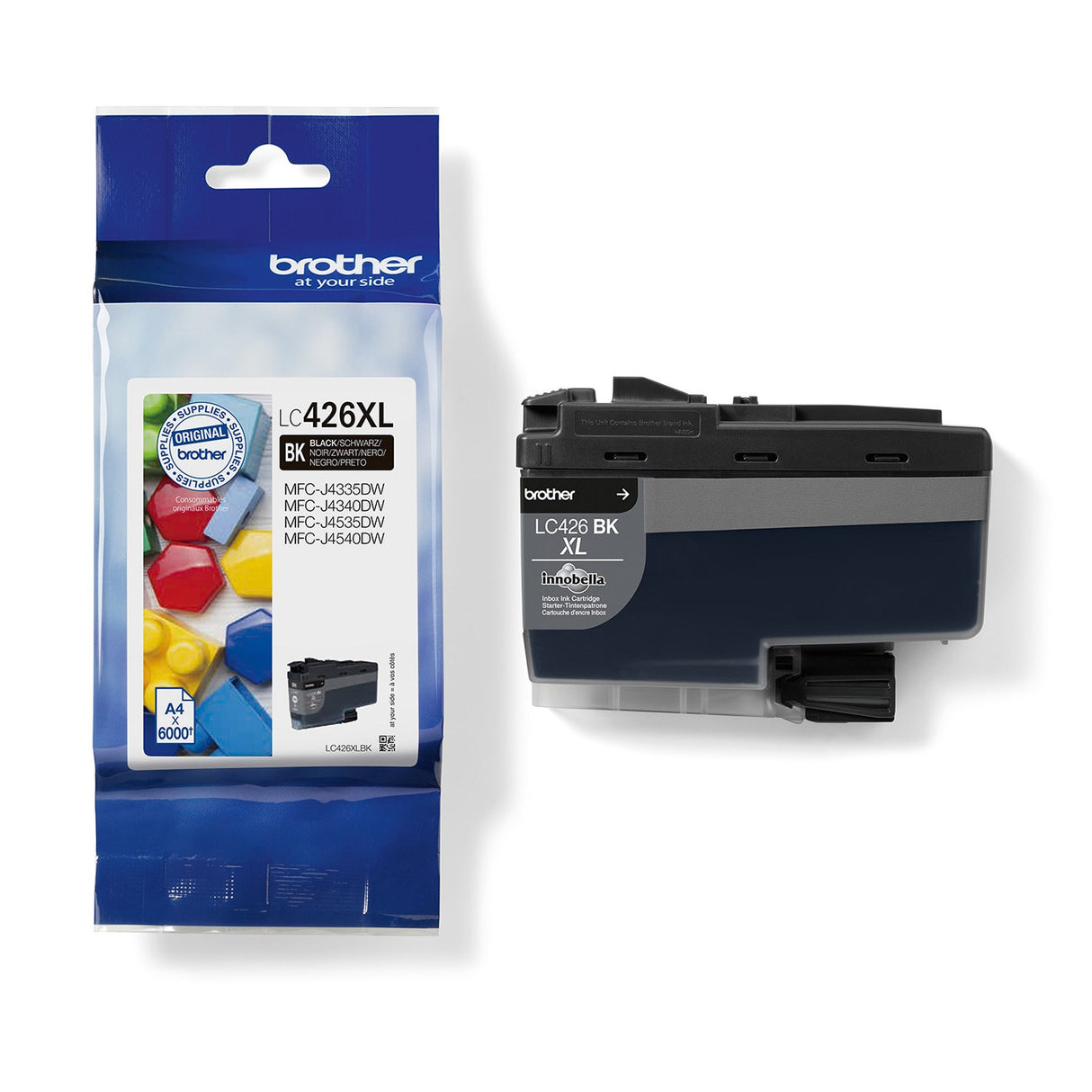 Brother LC426XLBK ink cartridge black 6K – Blækpatroner