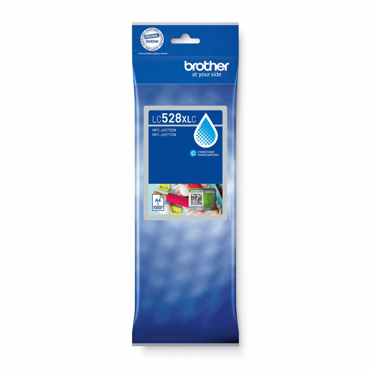 Brother LC528XLC Cyan ink cartridge Ultra High Yield 10K – Blækpatroner (billede 2)