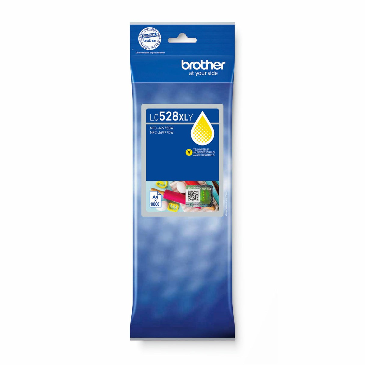 Brother LC528XLY Yellow ink cartridge Ultra High Yield 10K – Blækpatroner (billede 1)