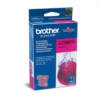 Brother LC980M ink cartridge magenta 260 pages – Blækpatroner