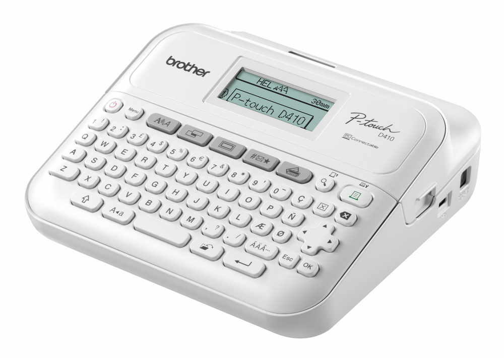 PT-D410 P-touch desktop label printer, up to 18 mm, USB