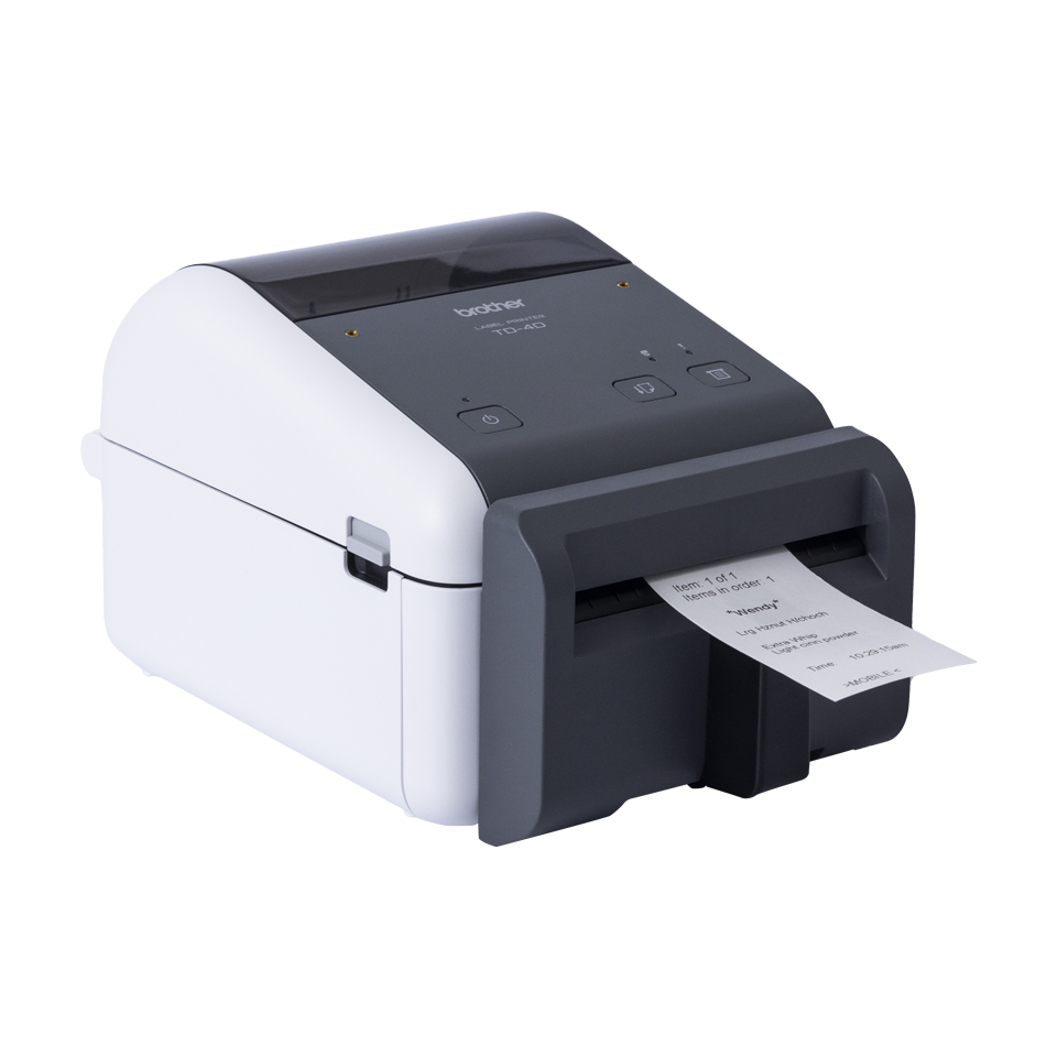 Brother TD-4425DNFC Professionel etiketprinter USB-C/LAN+Linerless k – Etiketprintere (billede 2)