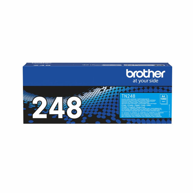 Brother TN248C Cyan toner cartridge, 1K – Lasertonere (billede 1)