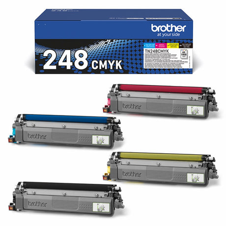TN248VAL Value-pack CMYK, 1K each toner – image 1