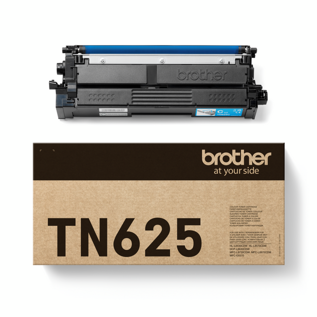 Brother TN625C Cyan Toner Cartridge 1,8K – Lasertonere