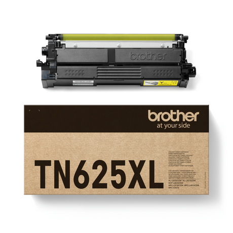 Brother TN625XLY Yellow Toner Cartridge High Yield 4,5K – Lasertonere