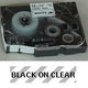 Brother TZe tape 6mmx8m black/clear – image 1