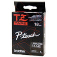 Brother TZe tape 18mmx8m white/black – image 1
