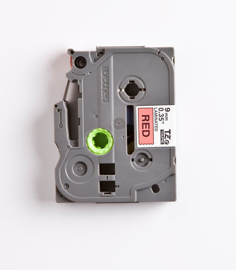 Brother TZe tape  9mmx8m black/red – image 4