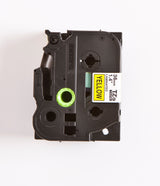 Brother TZe tape 36mmx8m black/yellow – image 4