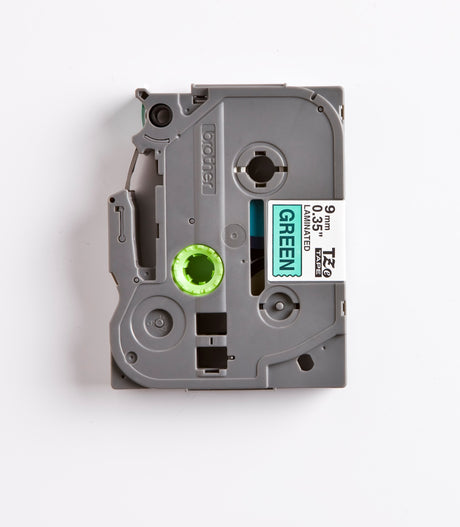 Brother TZe tape 9mmx8m black/green – image 4