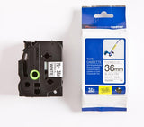 TZe tape 36mmx8m flexible black/white – image 1