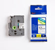 Brother TZe tape 12mm black/clear mat – Labeltape