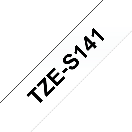 TZeS tape 18mmx8m strong black/clear – image 4