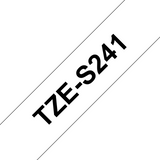 TZeS tape 18mmx8m strong black/white – image 4