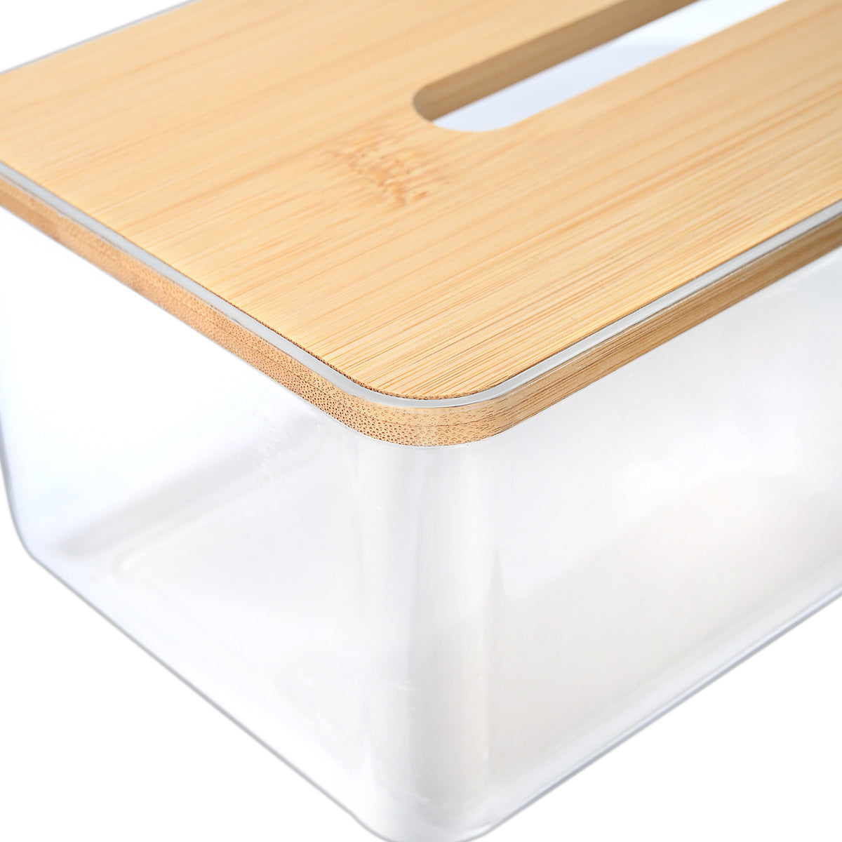 Æske til lommetørklæder Bambus – image 3