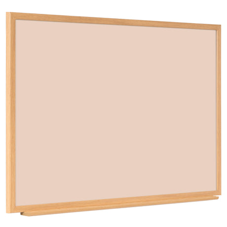 Naga A/S Whiteboard med MDF-ramme i egetræslook, Beige, 120 x 90 cm (billede 2)
