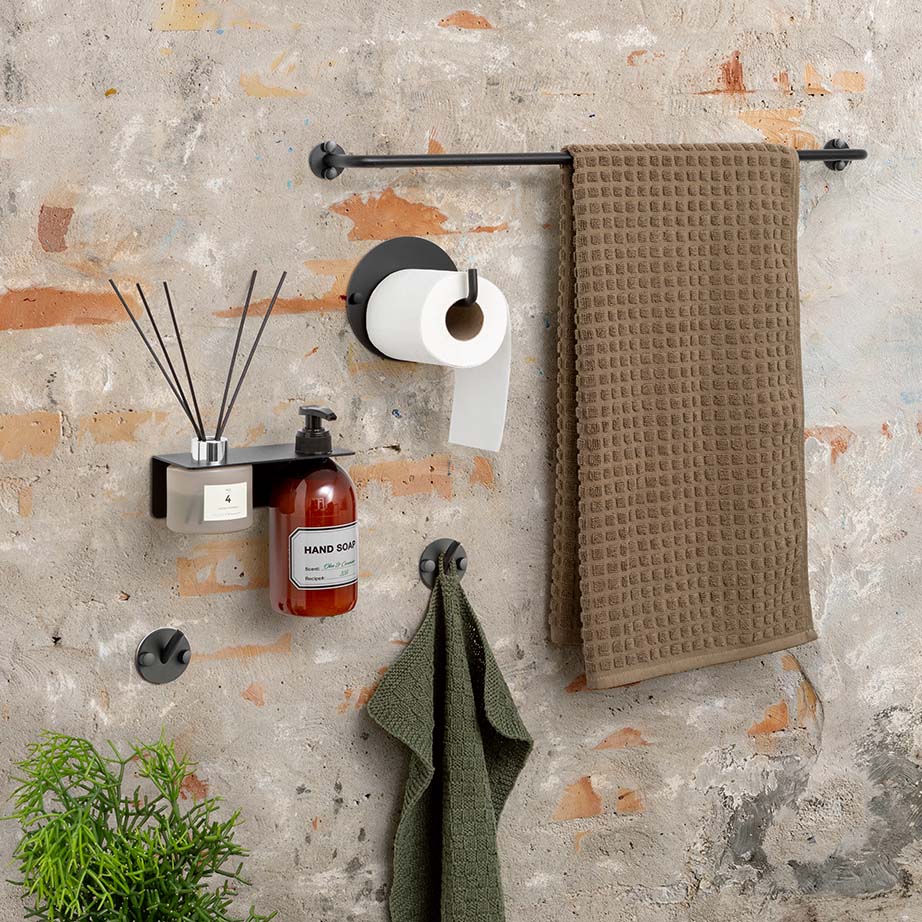 Håndklædestang 60 cm. Sort – image 3