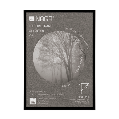 Black picture frame a4 17024.png
