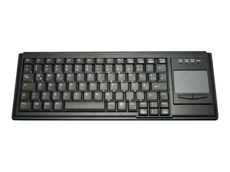 Contour ACTIVE KEY Industry 4.0 Ultraflat Touchpad Keyb. Black UK – Tastaturer