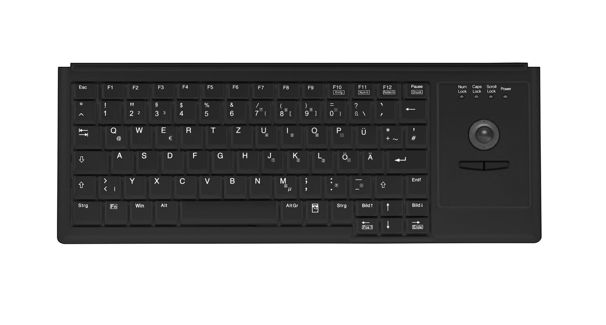 Contour ACTIVE KEY Industry 4.0 Ultraflat Trackball Keyb. USB Black – Tastaturer
