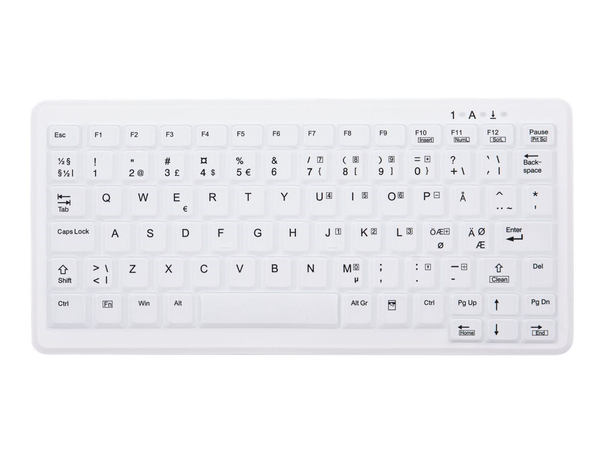 Contour Active Key ClassicClean Medical Keyboard IP68 Mini WL White – Tastaturer (billede 2)