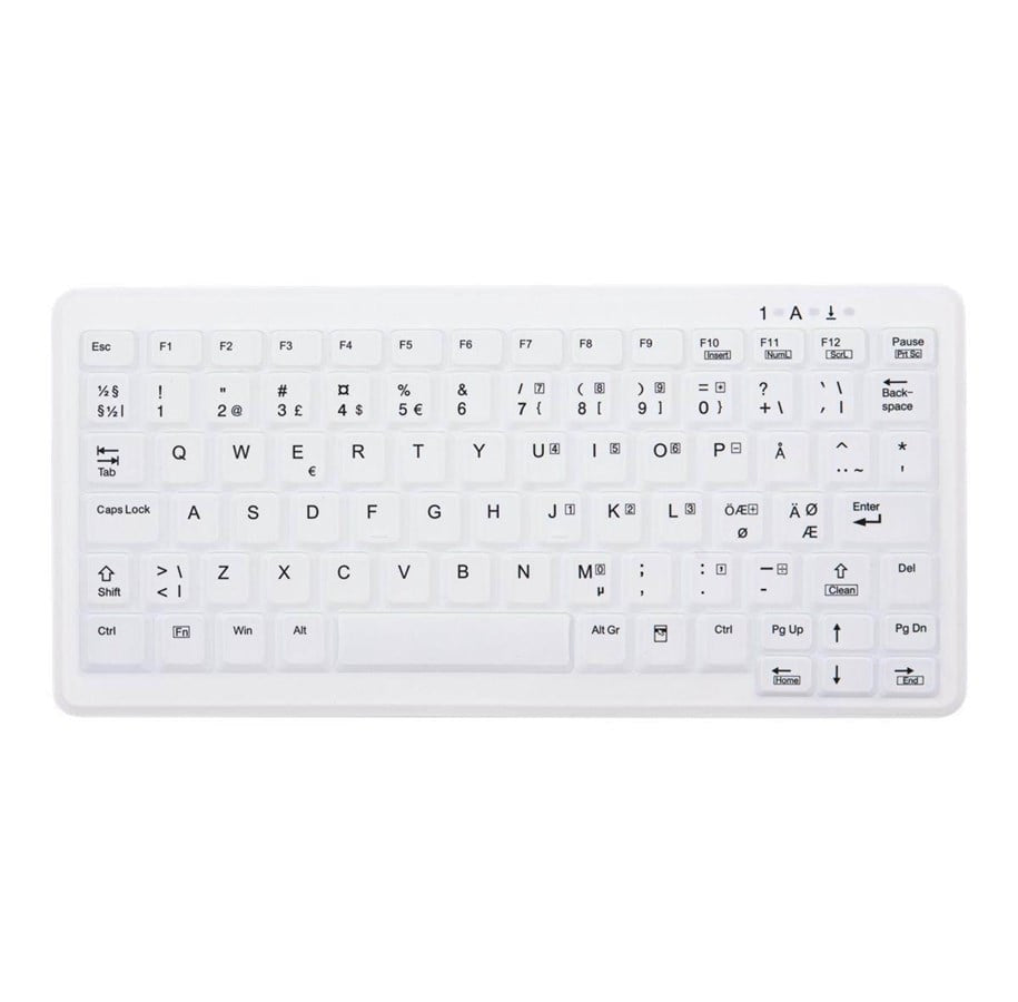 Contour Active Key ClassicClean Silicone Cov Mini White – Tastaturer