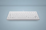 Contour Active Key QuickClean Med Keyboard Rem Cov Mini W White – Tastaturer (billede 1)