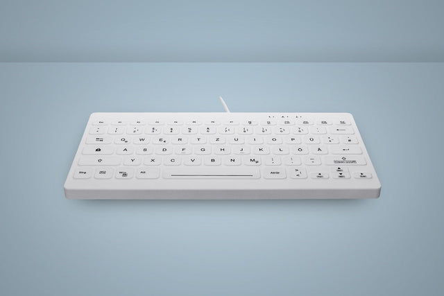 Contour Active Key QuickClean Med Keyboard Rem Cov Mini W White – Tastaturer (billede 1)