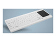 Contour Active Key QuickClean Med KB IP68 Touchpad Mini W White – Tastaturer