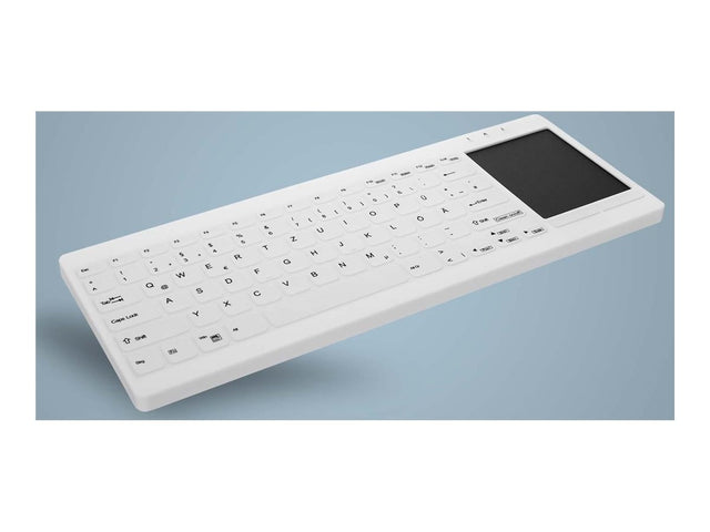 Contour Active Key QuickClean Med KB IP68 Touchpad Mini W White – Tastaturer