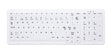 Contour Active Key ClassicClean Med Keyboard Rem Cov Comp WL White – Tastaturer (billede 1)