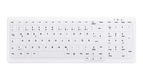 Contour Active Key ClassicClean Med Keyboard IP68 Compact WL White – Tastaturer (billede 1)