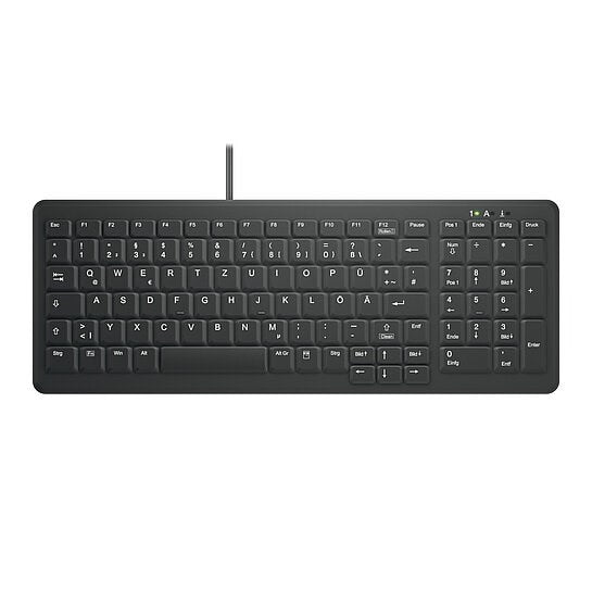 Contour ACTIVE KEY Hygiene Compact Keyboard w/NumPad Black Nordic – Tastaturer (billede 1)