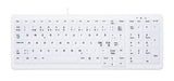 Contour Active Key ClassicClean Med Keyboard Rem Cov Comp W White – Tastaturer (billede 1)