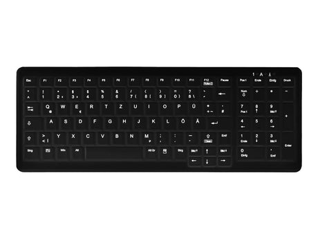 Contour ACTIVE KEY Hygiene Compact Keyboard NumPad Black Nordic – Tastaturer