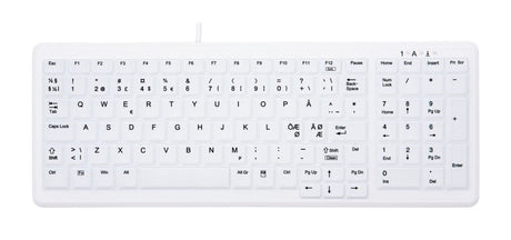 Contour Active Key ClassicClean Med Keyboard IP68 Compact W White – Tastaturer (billede 1)
