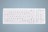 Contour Active Key ClassicClean Silicone Cov Compact White – Tastaturer (billede 1)
