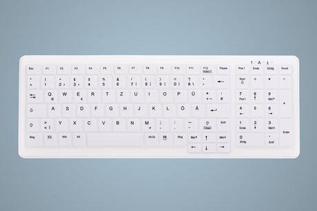 Contour Active Key ClassicClean Silicone Cov Compact White – Tastaturer (billede 1)