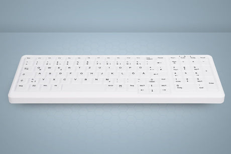 Contour Active Key ClassicClean Silicone Cov Compact White – Tastaturer (billede 3)