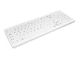 Contour Active Key QuickClean Med Keyboard Rem Cov Comp WL White – Tastaturer (billede 1)