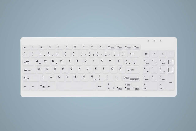 Contour Active Key QuickClean Med Keyboard Rem Cov Comp W White – Tastaturer (billede 1)