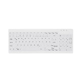 Contour Active Key QuickClean Medical Keyboard IP68 Compact W White – Tastaturer (billede 1)