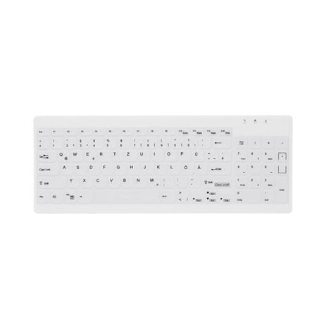 Contour Active Key QuickClean Medical Keyboard IP68 Compact W White – Tastaturer (billede 1)